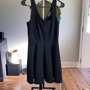 Black Lulu Mini Cocktail Dress